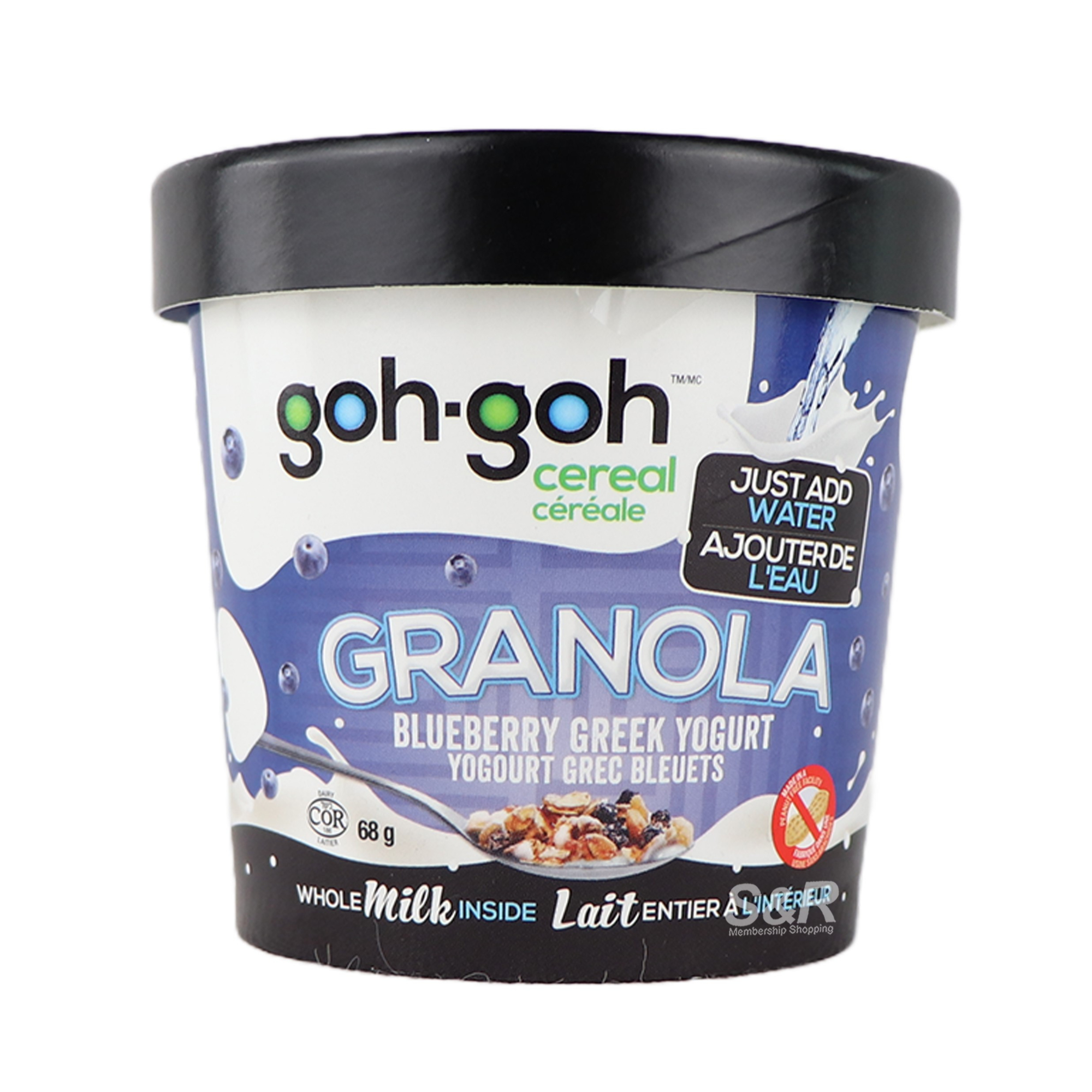 Goh-goh Blueberry Granola Greek Yogurt Cereal 68g Goh-goh Blueberry Granola Greek Yogurt Cereal 68g